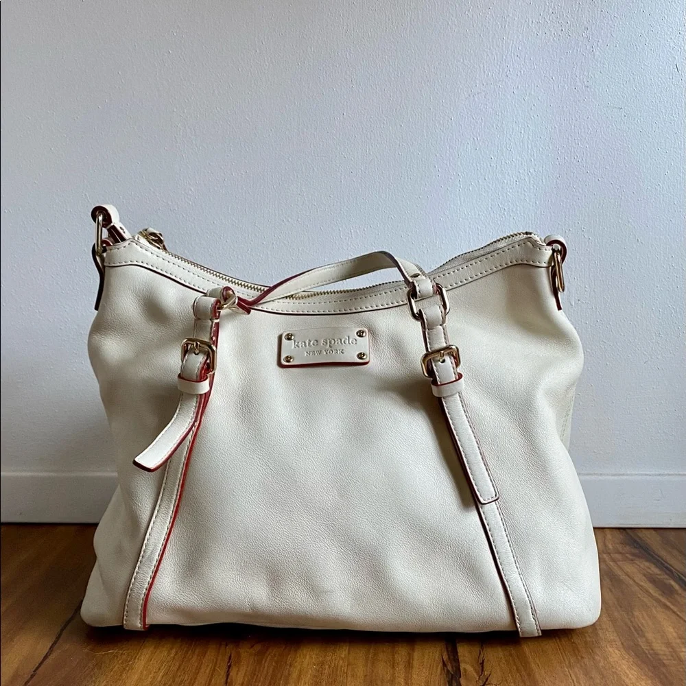 Kate Spade Ivory Handbag - Picture 1 of 11